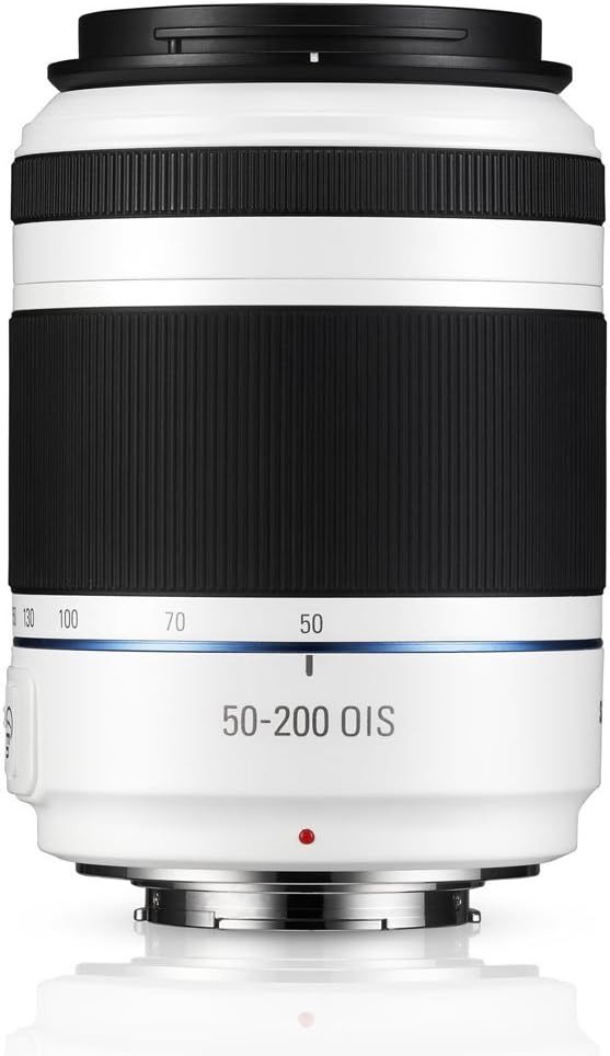 NX 50-200mm F/4.0-5.6 OIS Zoom Camera Lens (White)