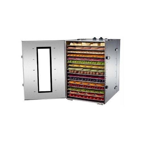 16 Trays Steel Food Dehydrator - 1000W