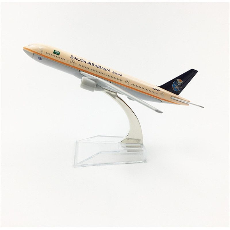 Alloy Metal Air Saudi Arabian B747 Airlines Airplane Model