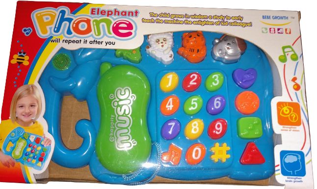 Musical Elephant Toy For Kids.