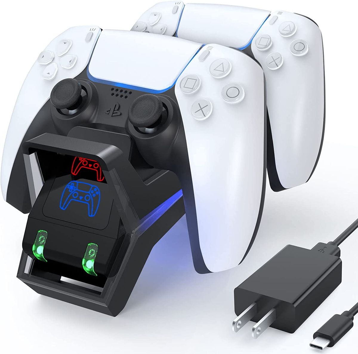 PS4 Controller Charger DualSense Charging Dock Station Stand
