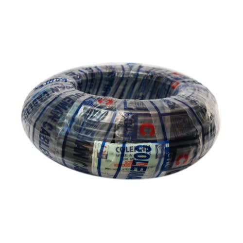 10mm Electric Copper Cable - Black