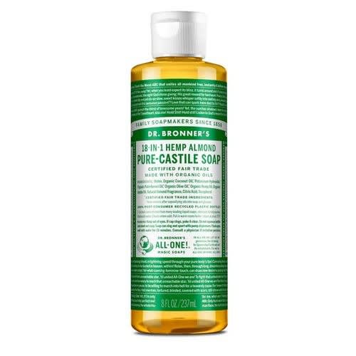 Almond Pure Castile Soap - 8oz 273ml