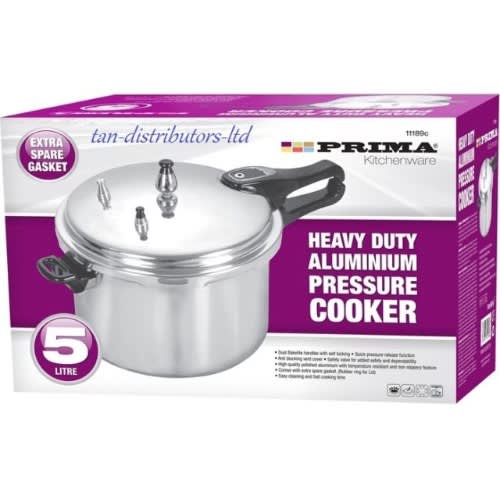 Heavy Duty Aluminium Pressure Cooker 5 Liter
