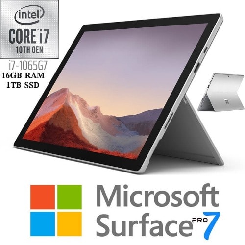 Surface Pro 10th Gen Intel&reg; Core&trade; i7-1065G7 Processor,Screen: 12.3&rdquo; 16GB LPDDR4,1TB