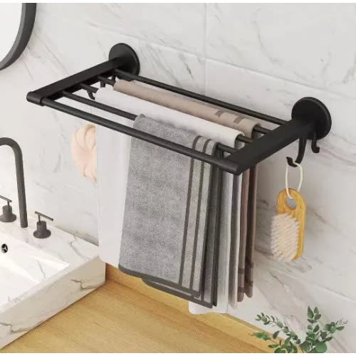 Wall Hanging 5 Section Towel & Underwear Hanger