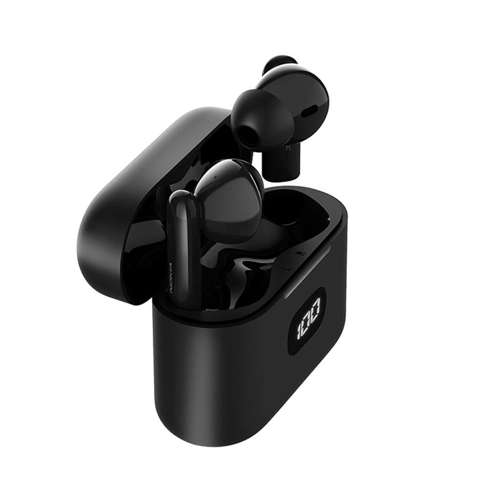 NOKIA E3102 Wireless BT Headphones In-ear Sports Music Earbuds ENC Environmental Noise Cancellation Smart Touch Control Black