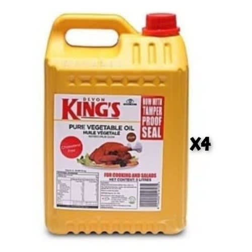 Vegetable Cooking Oil - 5L- 4Pieces