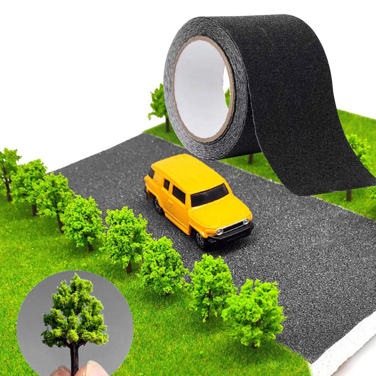 20pcs Pre Wired #0805 SMD LED Street Lights 10cmx5m Black