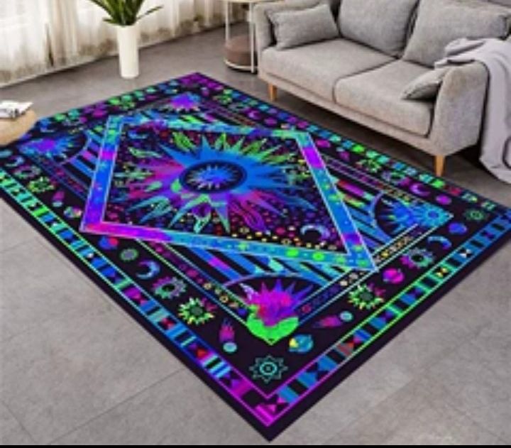 Art Print Design Sitting Room Rug