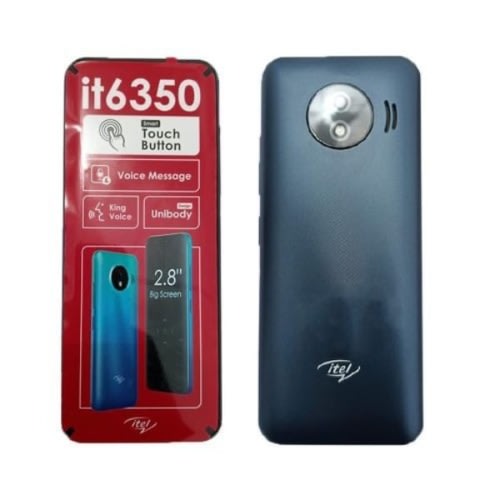 It6350 New Edition -2.8" Screen- Smart Touch -1500mah Feature Phone - Black