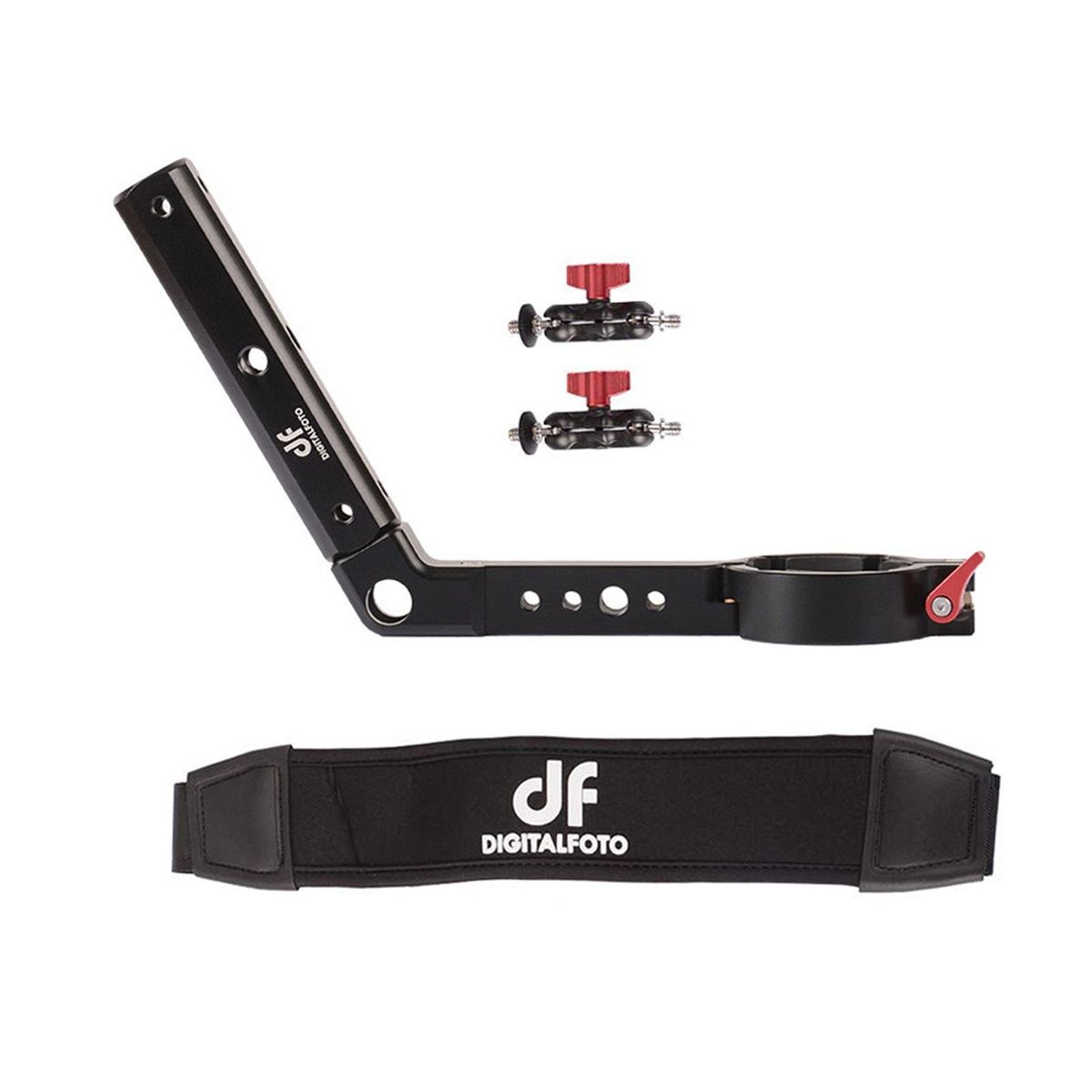 DF DIGITALFOTO TERMINATOR Versatile Handle Hang Strap Mounting Clamp Accessories Reduce Arm Stress for Zhiyun Crane 2 Gimbal Making It Like ZHIYUN WEEBILL LAB /Crane 3 Setup Desgin