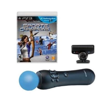 Sony Sports Champions +Move Controller & Camera For Ps3