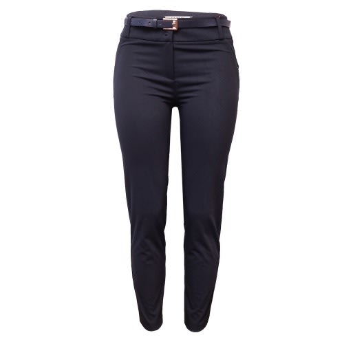 Luxury Ladies Corporate Straight Trouser -Navy Blue