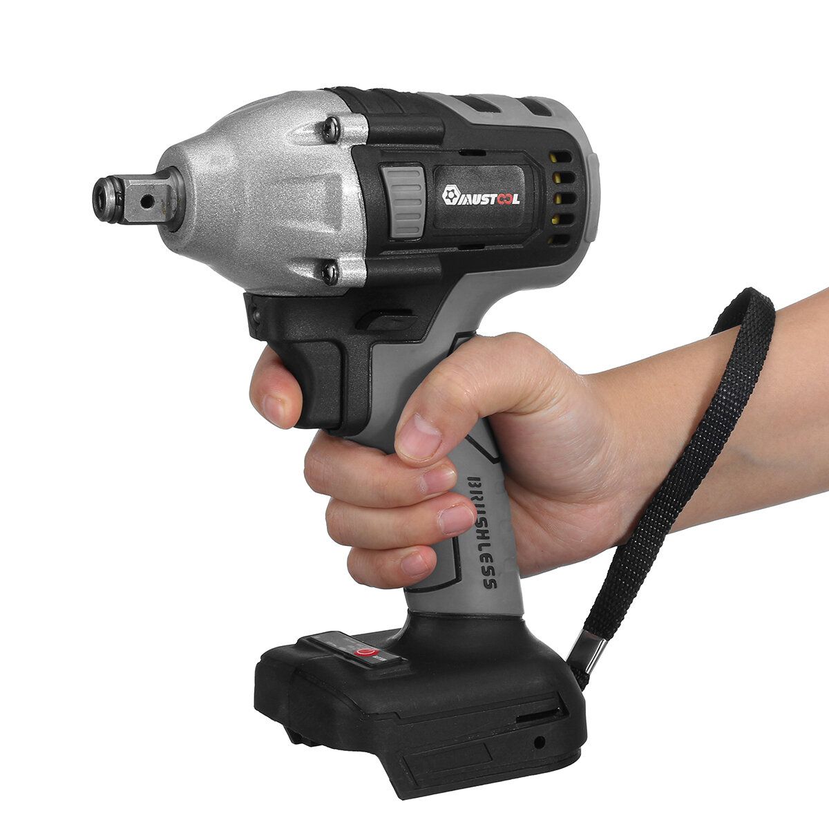MUSTOOL 800N.M Cordless Electric Brushless Wrench 1/2\'\'