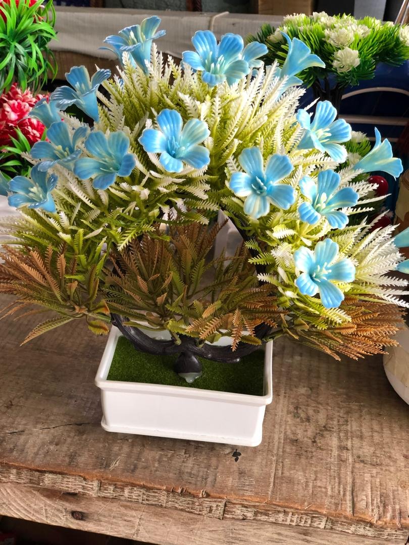  Artificial Potted Flowers Room Decorative Flowers