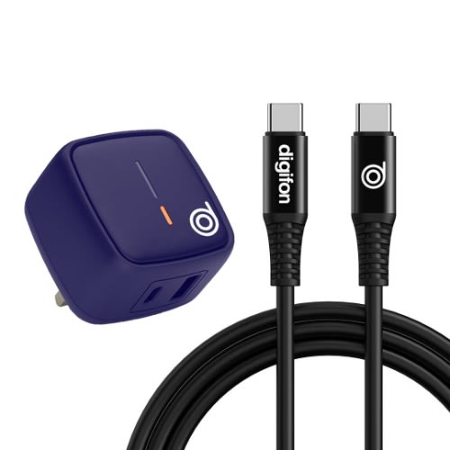 Cheetah Signature Series Super Fast Charger With Type-c Cable - 1 Meter -20W - Blue