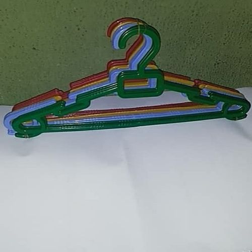 12 Multi Colour Quality Plastic Hanger "Organize Clothes
