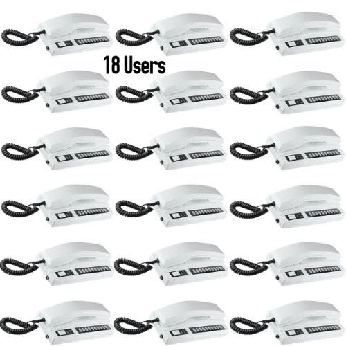 Wireless Corded Intercom Phone -18 Units