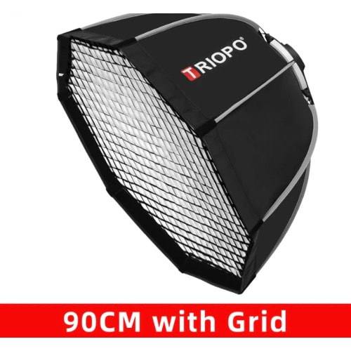 Foldable Octagon Bowels Mount With Grid -  90cm