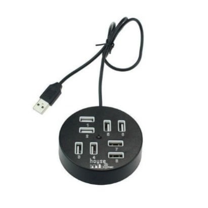 High Speed 8 Port Usb 20 Splitter Adapter Hub