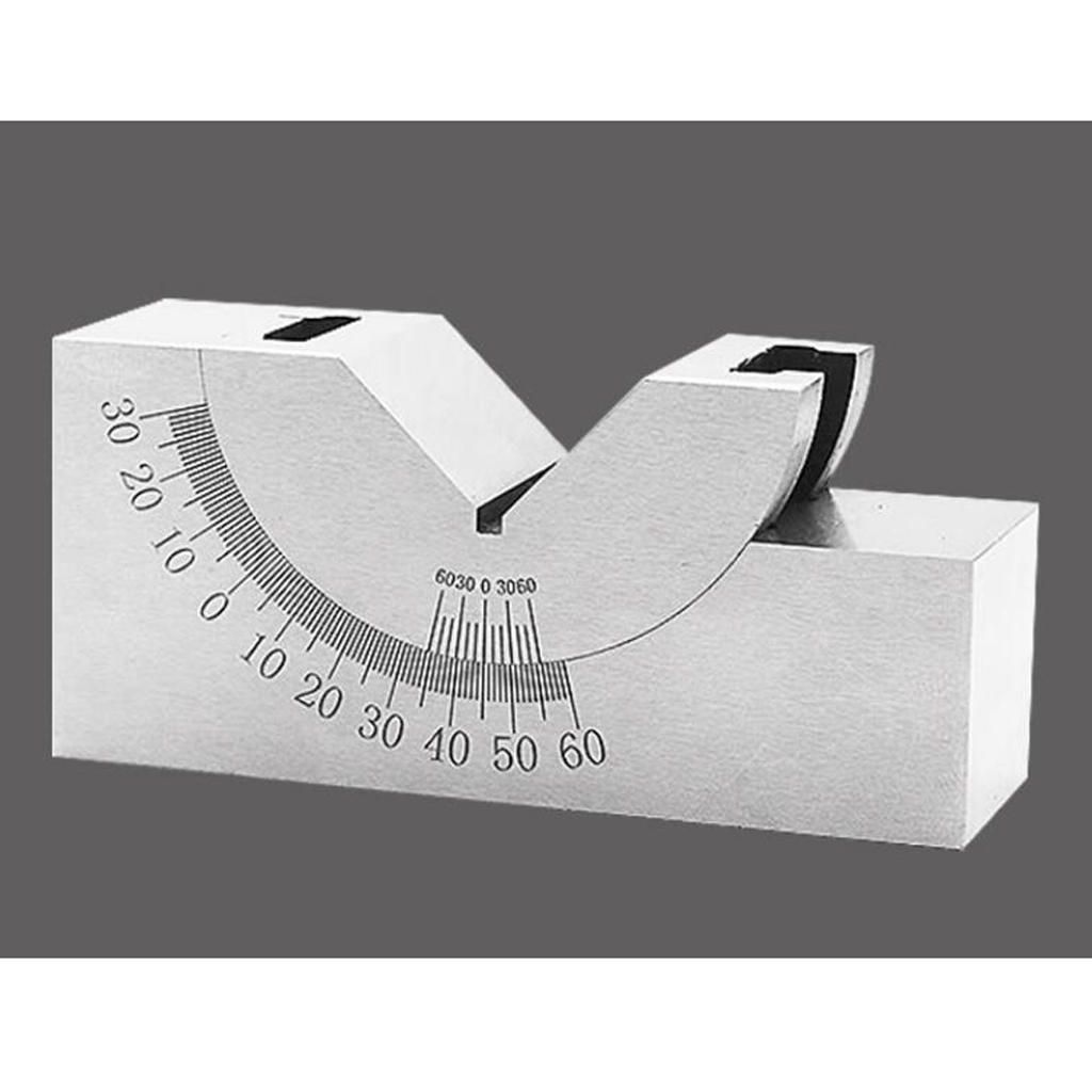 0&deg; To 60 Adjustable Angle V Block Gauge, Precision