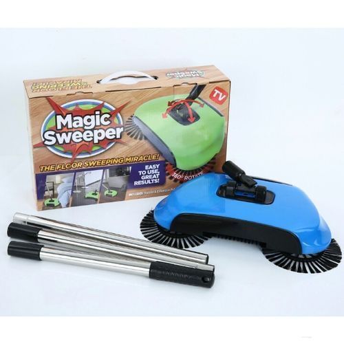 Magic Sweeper Vacuum Cleaner & Revolutionary Spin Broom