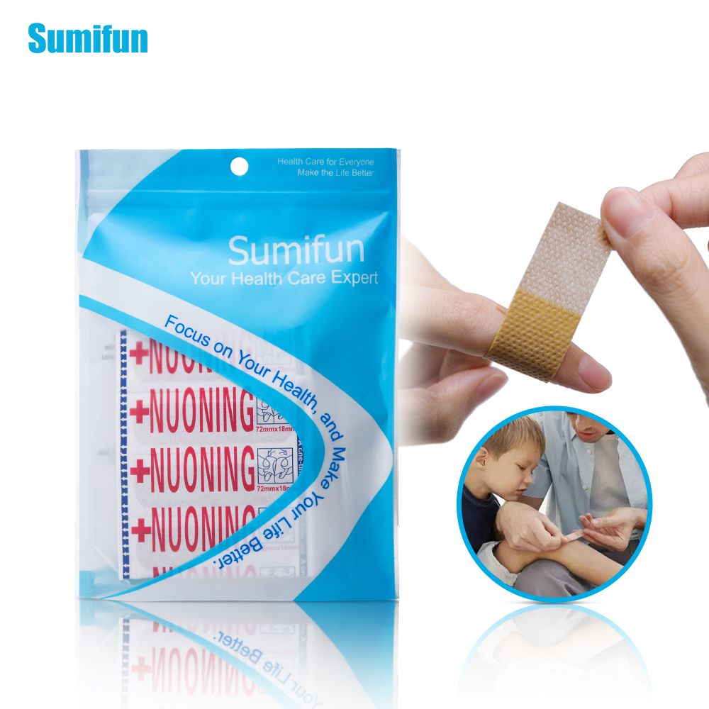 Aid Aid Bandage Dressings Plaster Z37001 Sterile Heel Hemostasis Sticker Cushion 100Pcs Adhesive Sumifun First Band Wound