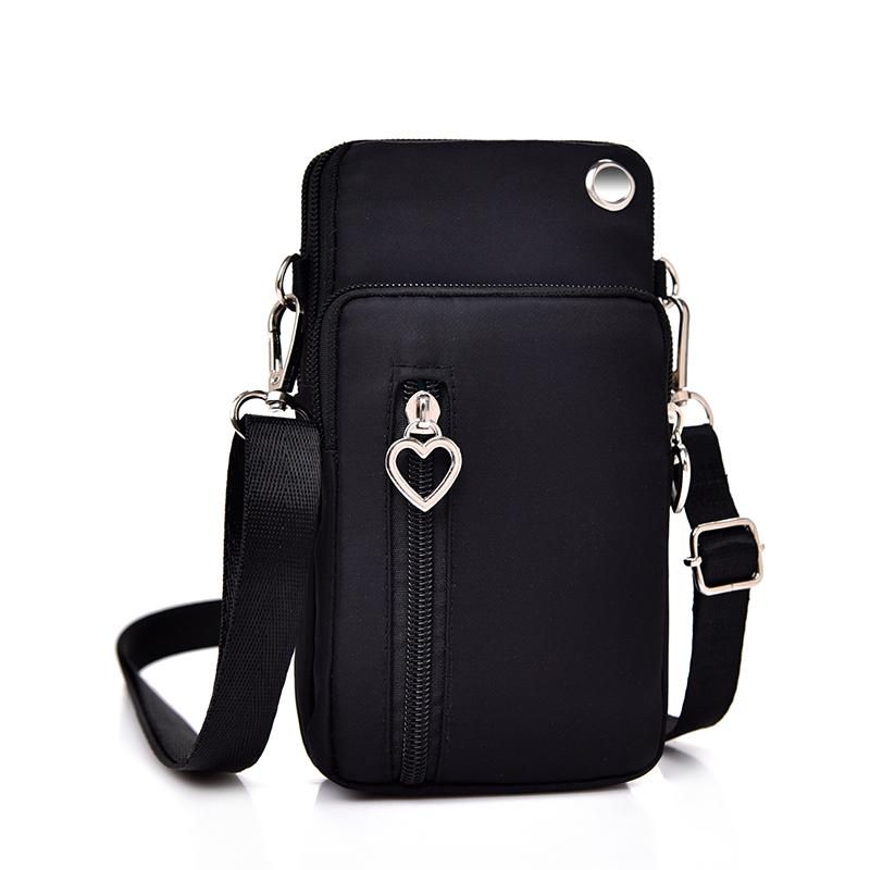 Unisex Women Men Crossbody Bag Waterproof Pocket Mobile Cell Phone Cash Mini Small Pouch Casual Shoulder Bag