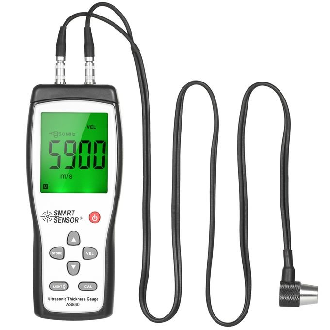 Smart Sensor Ultrasonic Thickness Gauge Handheld 12225mm High Accuracy
