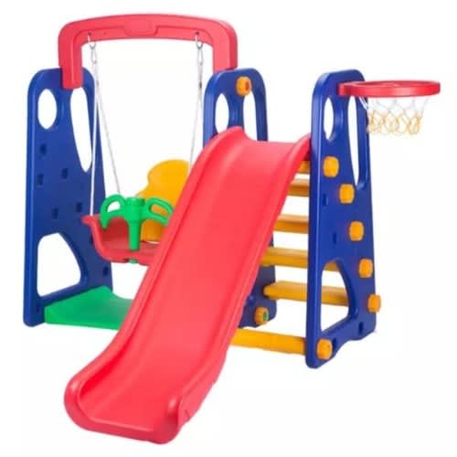 Slide With Swing - 3 In 1 Toy Set