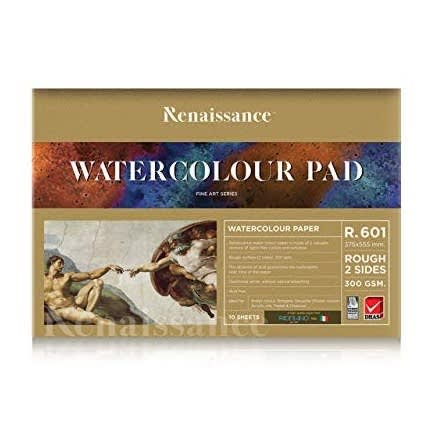 Renaissance Watercolor Pad -15x22cm -r601