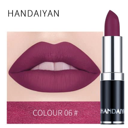 Handaiyan Matte Velvety Lipstick - Shade 6