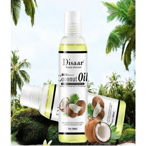 100% Natural Coconut Massage Oil, Body And Hair-100ml