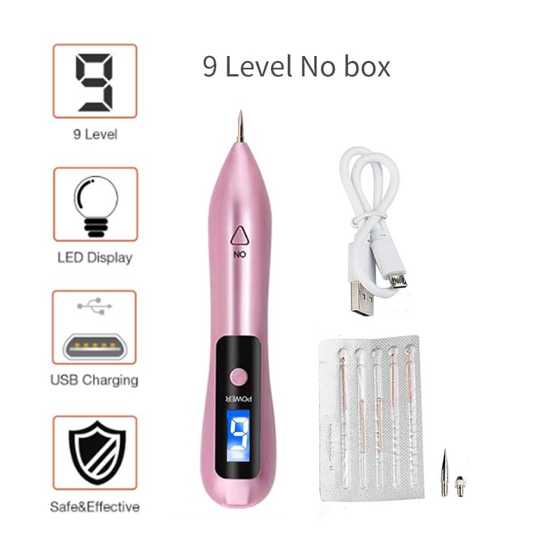 LCD Face Plasma Pen Skin Tag Remover Pen Tattoo Removal Black Dot Dark Spot Verrgas Pencil Remove Warts Laser Mole Removal Tools