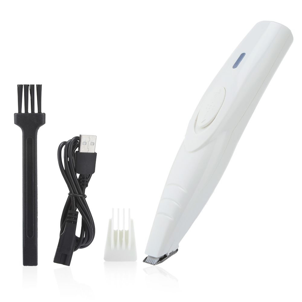 Professional Pet Foot Hair Trimmer Dog Growing Clipper USB Rechargeable  Eyes Hair Cutter Remover