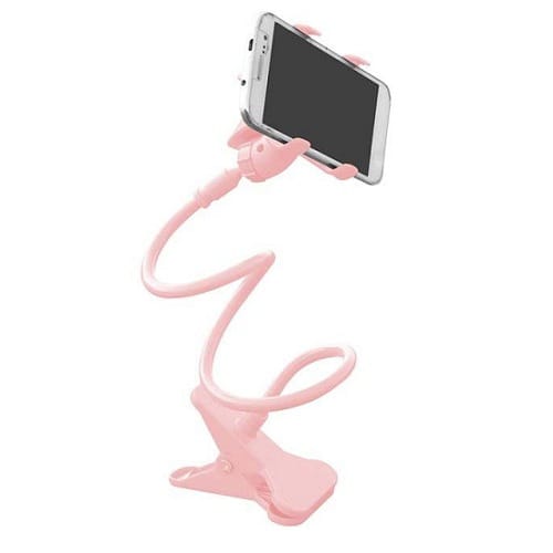 Phone Holder 360 Rotate Flexible - Pink
