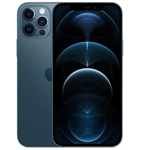 IPhone 12 Pro Max - 6.7" - 128gb Rom- 6gb Ram - Single Sim- 5g - 3687mah - Blue - Renewed