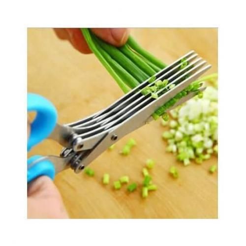 Quality Stainless Steel 5 Layers Vegetable Scissors