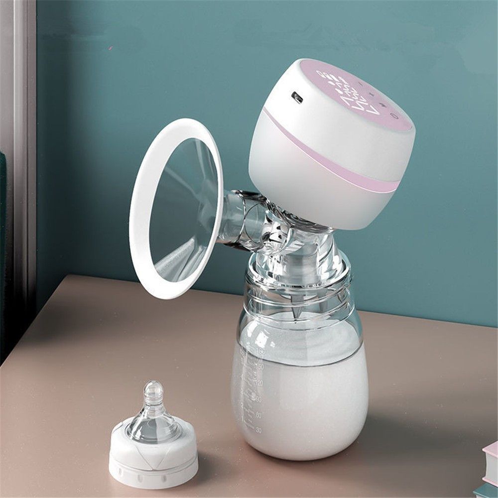 Electric Breast Pump Milk Bottle Baby Breastfeeding Chargeable Lithium Battery
