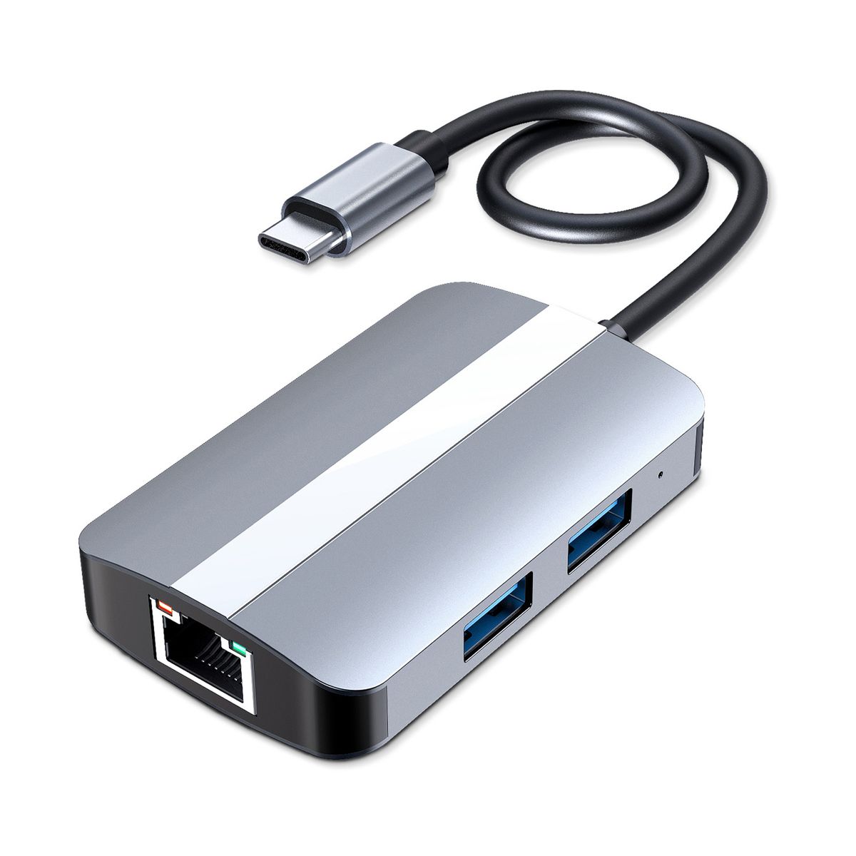 5-IN-1 USB C Hub Type-C Docking Station Multiport Adapter SD