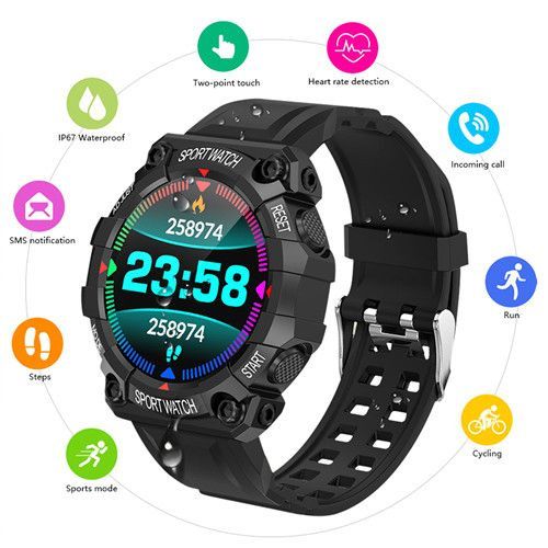 Bluetooth Smartwatch Touch Smart Bracelet Fitness