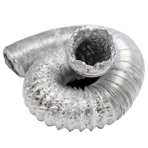 Air Conditioner Aluminum Foil Flexible Vent Duct 4" - 100mm
