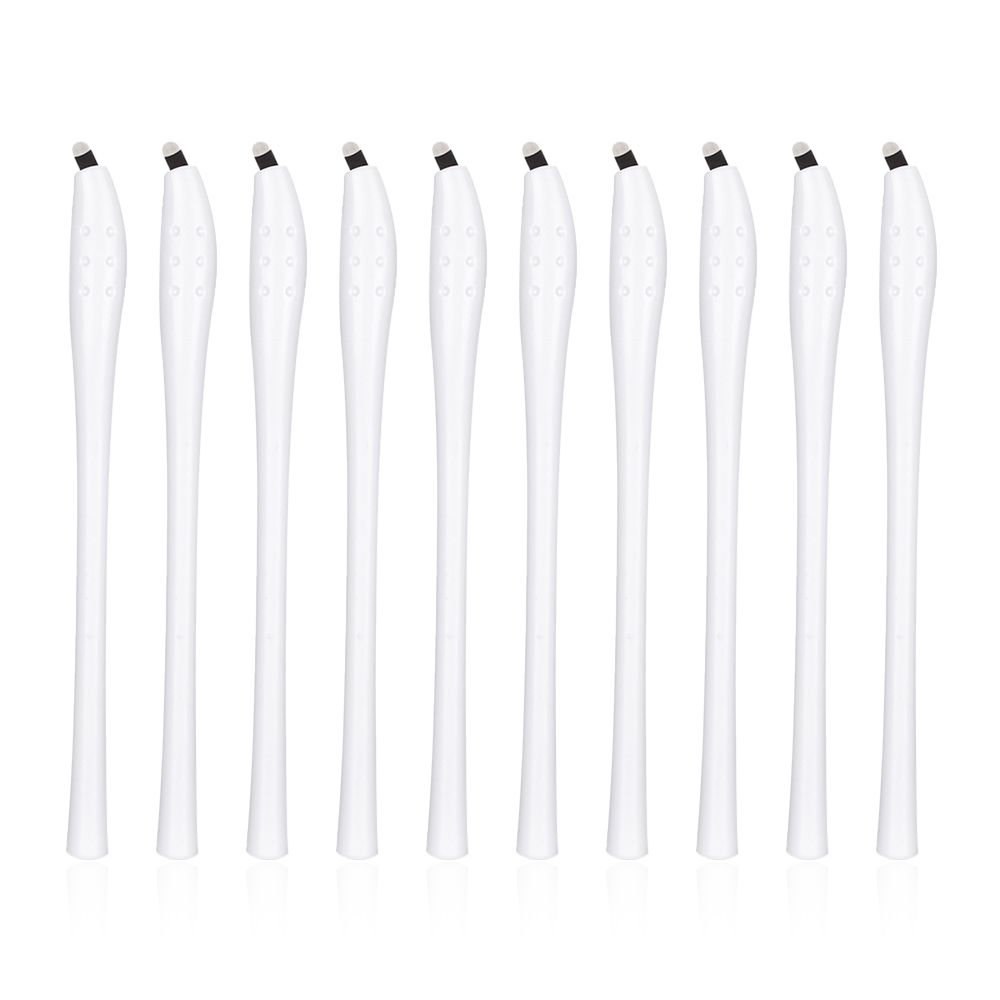 10pcs Eyebrow Tattoo Pens Tattoo Needles Microblading Pen