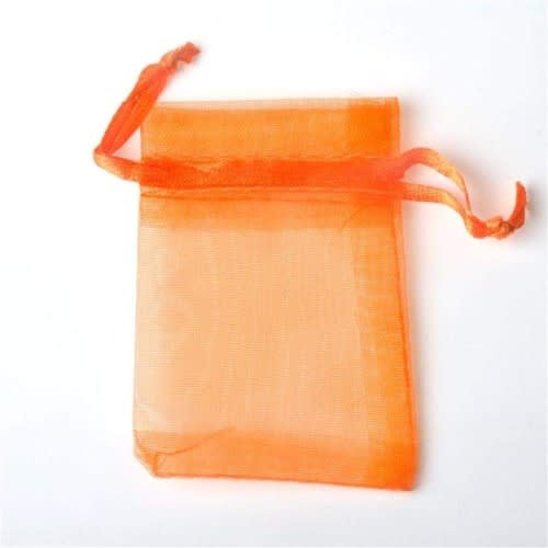 Organza Drawstring Parches - 100 Pcs