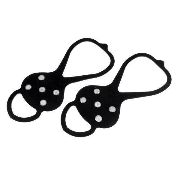 2X Anti Slip Snow Ice Cleats Crampons Grippers Grips Spikes Shoes