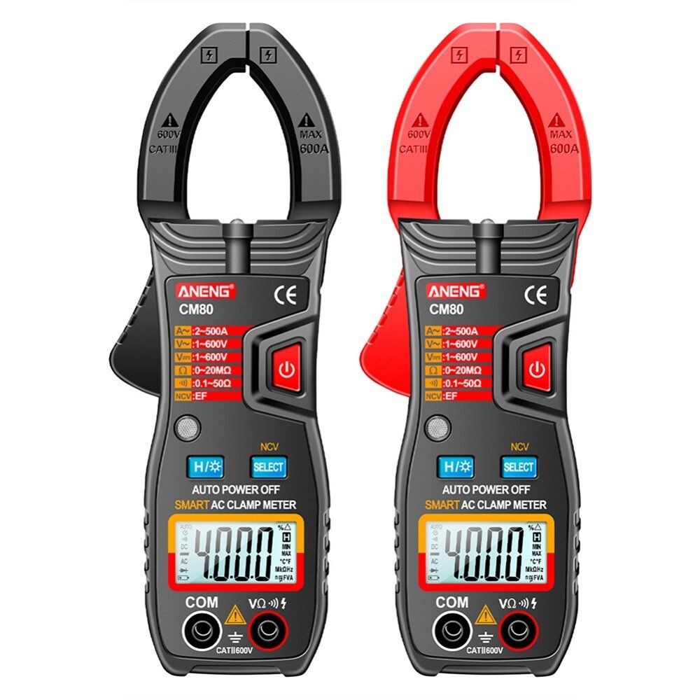 ANENG CM80 4000 Counts Smart Digital Clamp Meter AC Current