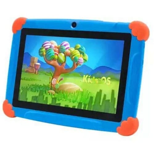 K77 Kids' Learning Tablet With Standing Case - Blue