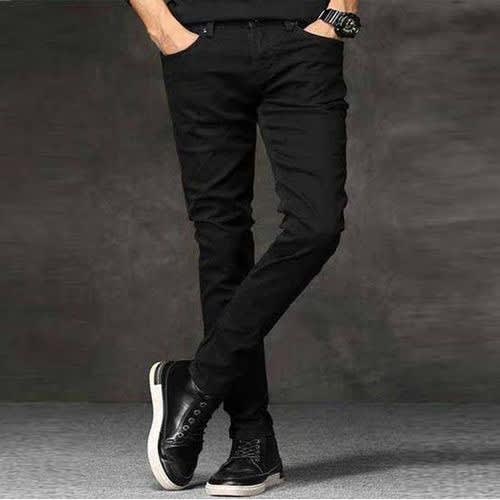 Black Stock Jeans