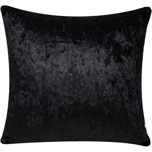 Classic Velvet Black Throw Pillow
